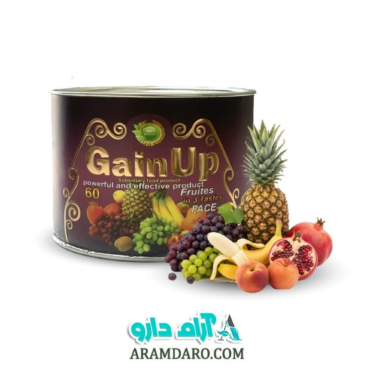 قرص چاق کننده صورت گین آپ اصل ترکیه